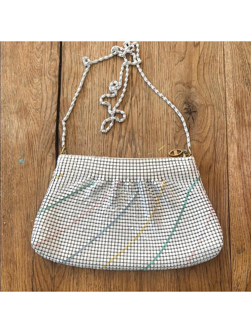 Vintage purse 80s style beaded - Picture 1 of 9
